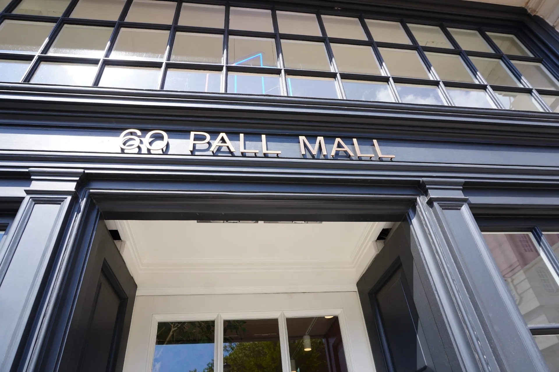 The entrance on Pall Mall